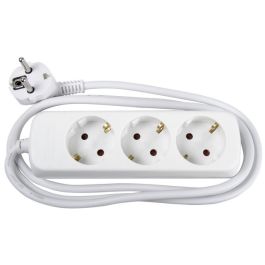 Grenuttag jordat 3-väg 3m kabel petsk.