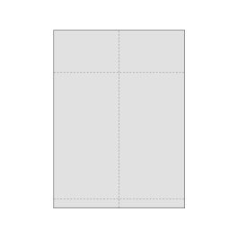 Transportetikett laser 105x297mm 500/fp