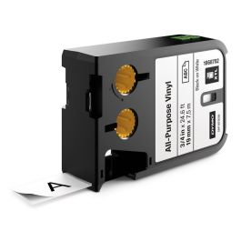 Tape DYMO XTL 19mm svart på vit 7m 1868752