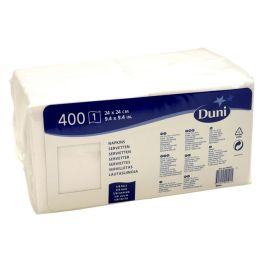 Servett 1-lags 24x24cm vit 500/FP