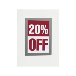 Magnetram självhäftande DURAFRAME A5 silver 2/FP