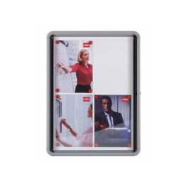 Glasskåp NOBO Premium 4xA4