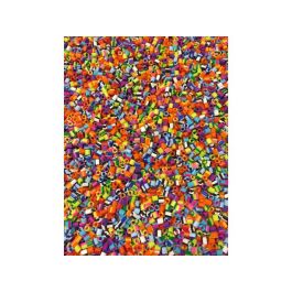 Nabbipärlor mix randiga  10000/FP