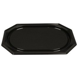 Serveringsfat plast svart PS 36x54cm 10/FP