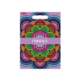 Mandala målarbok, fria former