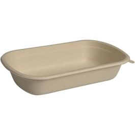 Matlåda Takeaway Bagasse 750ml 1fack 125/FP