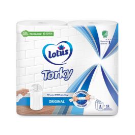 Torkrulle Lotus Torky 1-L vit 12rl/FP