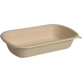 Matlåda Take-away Bagasse 1000ml 125/FP