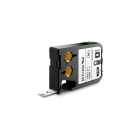 Tape DYMO XTL 12mm svart på vit 7m 1868751