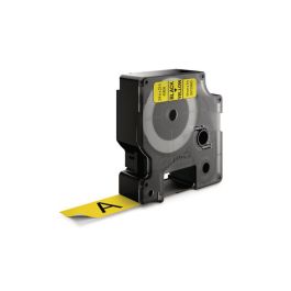 Tape DYMO D1 19mm svart på gul