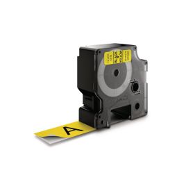 Tape DYMO D1 24mm svart på gul