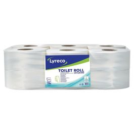 Toalettpapper LYRECO Mini 180m 12/FP