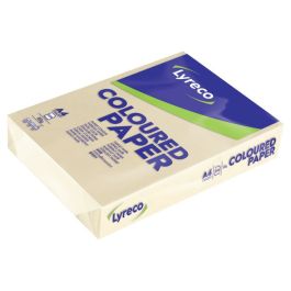 Kopieringspapper LYRECO A4 80g oh beige 500/FP