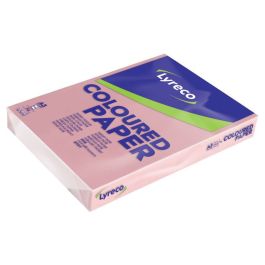 Kopieringspapper LYRECO A3 80g oh rosa 500/fp