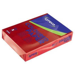 Kopieringspapper LYRECO A4 80g oh körsbär 500/FP