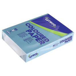 Kopieringspapper LYRECO A4 80g oh allmoblå 500/FP