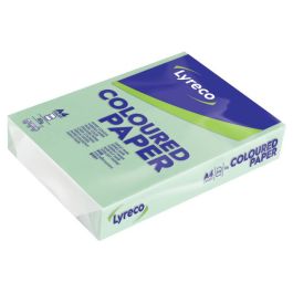 Kopieringspapper LYRECO A4 80g oh grön 500/FP