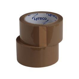 Packtejp LYRECO PP 50mm x 100m brun 6/FP