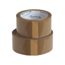 Packtejp LYRECO PP 50mm x 100m brun 6/FP