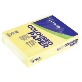 Kopieringspapper LYRECO A4 80g kanariegul 500/FP