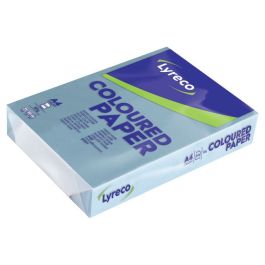 Kopieringspapper LYRECO A4 80g ljusblå 500/FP