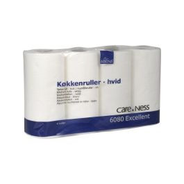 Hushållspapper ABENA 2-lag vit 4rl/FP