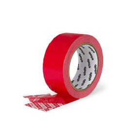 Säkerhetstejp ETAB 50mm x 50m röd