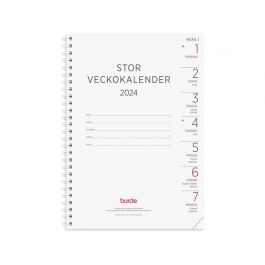 Stor Veckokalender refill - 1100