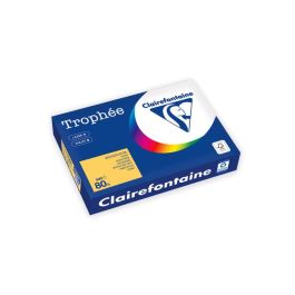 Kopieringspapper TROPHEÉ A4 80g oh guldgul 500/FP
