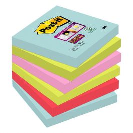 Notes POST-IT SuperSt Miami 76x76mm 6/FP