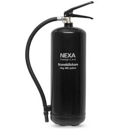 Brandsläckare NEXA pulver 6kg svart 43A