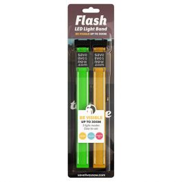 Flash LED Light Band gul/grön 2/FP