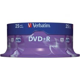 DVD+R VERBATIM 4,7GB 25/FP