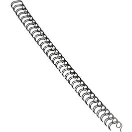 Wirespiraler 34-öglor 6mm svart 100/FP