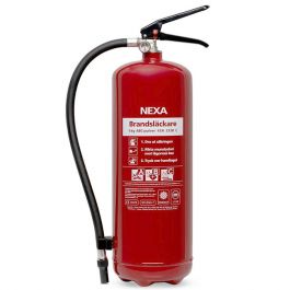 Brandsläckare NEXA pulver 6kg röd 43A