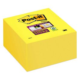 Notes POST-IT SuperSticky kub76x76mm gul