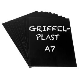 Griffelplast A7 svart 10/FP