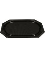 Serveringsfat plast svart PS 36x54cm 10/FP