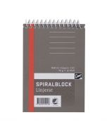 Spiralblock A7 60g 50 blad linjerat