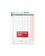 Blankett bokföringsorder A4 50 blad