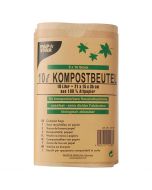 Kompostpåse PURE 10L brun 50/FP