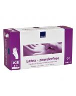 Latexhandske Puderfri XS 100/FP