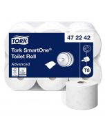 Toalettpapper TORK Advanced T8 2-lag 6rl/FP