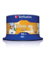 DVD-R VERBATIM 4.7GB Printable 50/FP