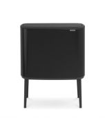 Papperskorg BRABANTIA Bo Touch 11+23L svart