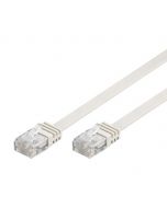 Kabel DELTACO Nätverk UTP Cat6 Flat 15m