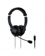 Datorheadset KENSINGTON Hi-Fi USB-C svart