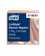 Servetter TORK LinStyle coral 39x39cm 50/fp