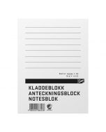 Anteckningsblock A6 100 blad linjerat