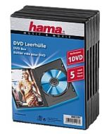 CD/DVD-Fodral HAMA 5/fp svart